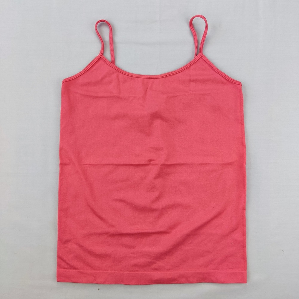 Anabel Connection Camisole Women One Size Pink DF8310 Seamless Spaghetti Strap